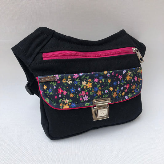 Special Black &amp; Flowers Power Unique Piece No. 9476