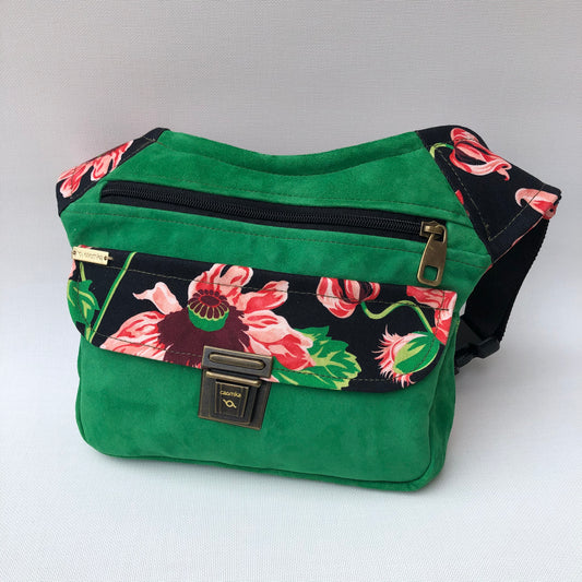 Special Green & Roses · Ante, piel natural · Pieza Única Núm. 9473