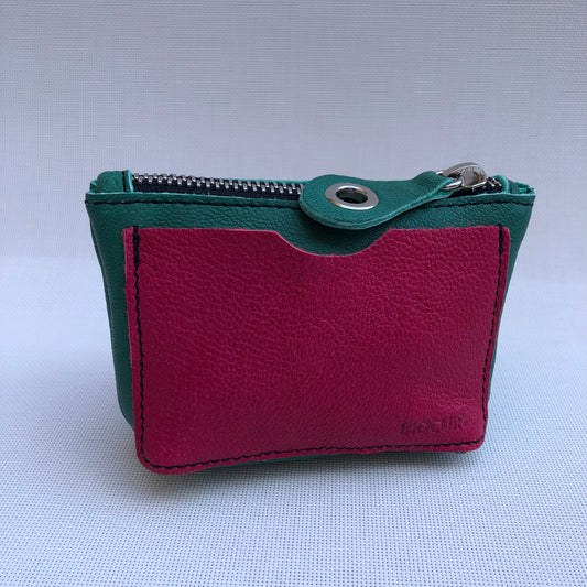 CAOMKA Wink Wallet Natural BioCuir® Leather Exclusive Piece No. 9523