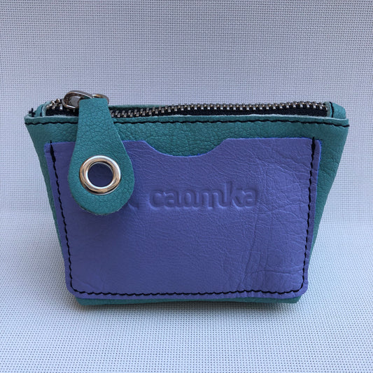 CAOMKA Wink Wallet Natural BioCuir® Leather Exclusive Piece No. 9518