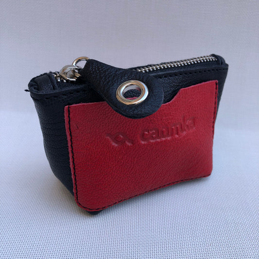 CAOMKA Wink Wallet Natural BioCuir® Leather Exclusive Piece No. 9522