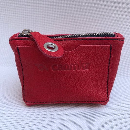 CAOMKA Wink Wallet Natural BioCuir® Leather Exclusive Piece No. 9521