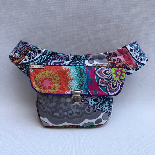 Mini Summer Mandalas · Tela resinada anti-manchas. Pieza Única Núm. 9550