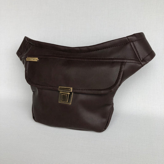 Mini Brown Vegan Leather Exclusive Piece No. 9631