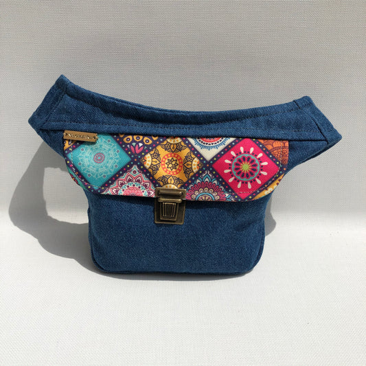 Mini Special Jeans &amp; Mandalas Unique Piece No. 9688