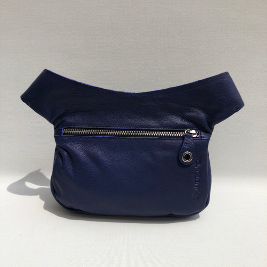 Classic Dark Purple &amp; Silver Natural BioCuir® Leather Exclusive Part No. 9696