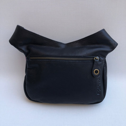 Summer Black & Mandalas · Piel natural BioCuir® · Pieza Única Núm. 9747