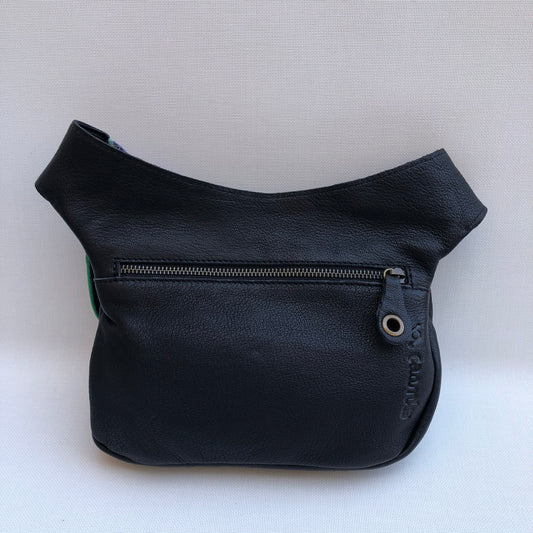 Summer Black & Mandalas · Piel natural BioCuir® · Pieza Única Núm. 9750