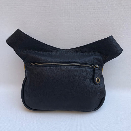 Summer Black & Mandalas · Piel natural BioCuir® · Pieza Única Núm. 9753