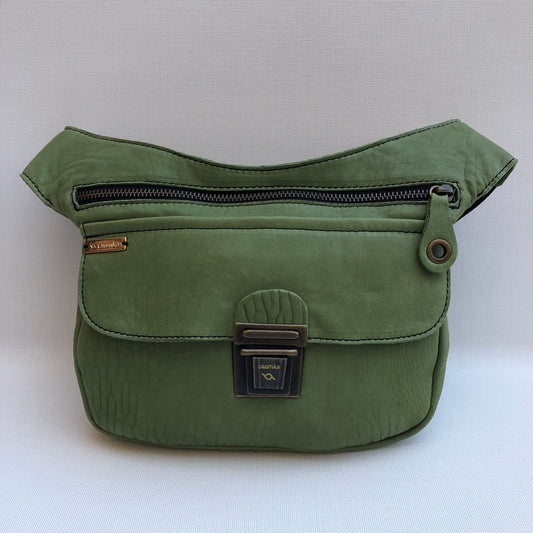 Special Soft Green & Old Gold · Piel natural BioCuir® · Pieza Única Núm. 9990