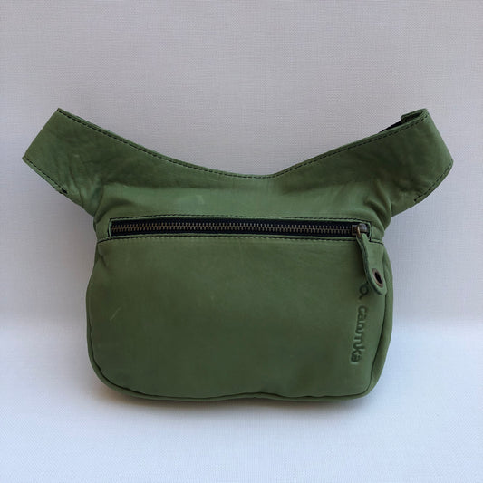 Special Soft Green & Old Gold · Piel natural BioCuir® · Pieza Única Núm. 9990