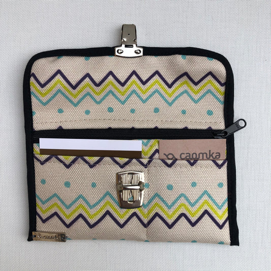CAOMKA Flat Coin Purse Unique Piece No. 9799