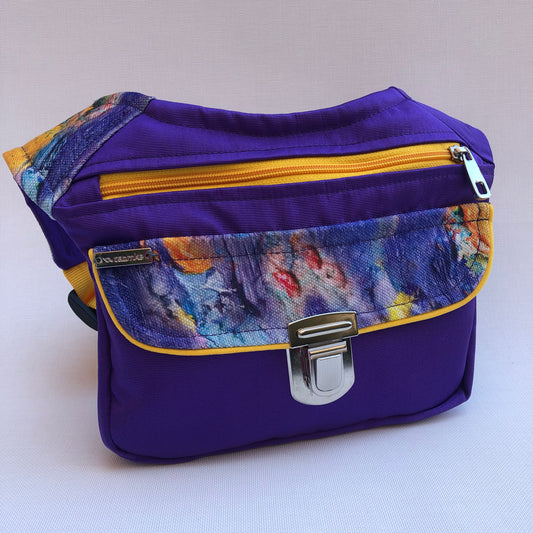 Special Summer Purple &amp; Yellow Unique Piece No. 9833