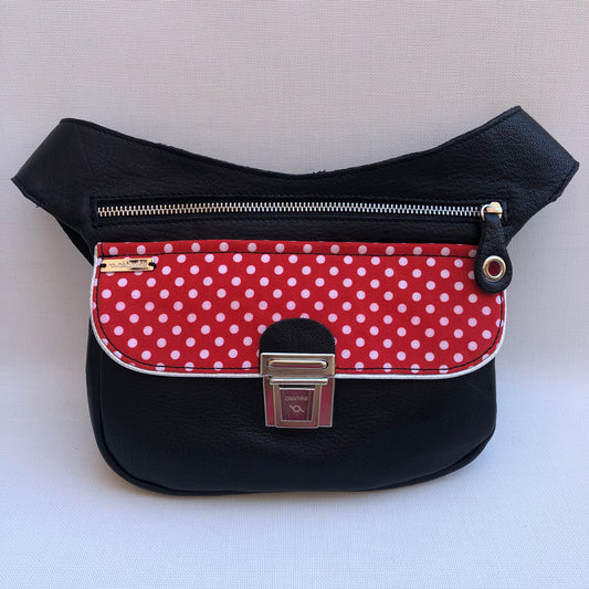 Special Black & Mini Dots - Silver · Piel natural BioCuir® · Pieza Exclusiva Núm. 9856