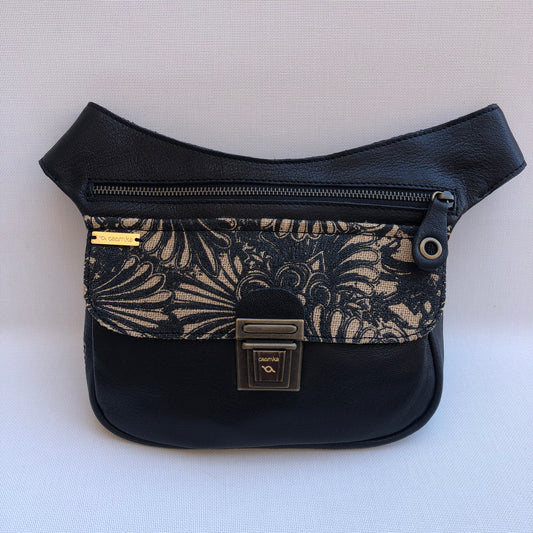 Special Elegant Black Old Gold · Piel natural BioCuir® Pieza Exclusiva Núm. 9861