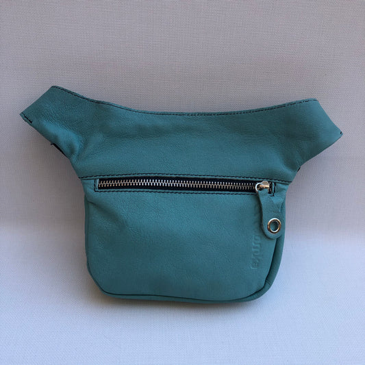 Mini Special Turquesa & Mandalas · Piel natural BioCuir® · Pieza Única Núm. 9817