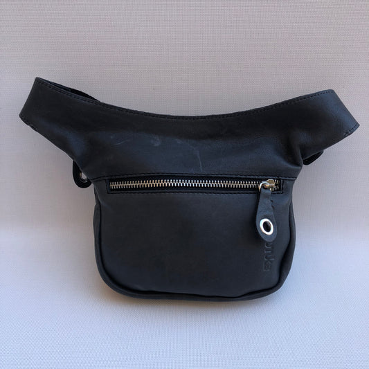 Mini Premium Stars Gray &amp; Silver Natural BioCuir® Leather Exclusive Piece No. 9827