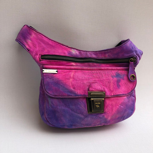 Summer Color "ArtPunk" (Gemma Madness) BioCuir® Leather Unique Piece No. 9953