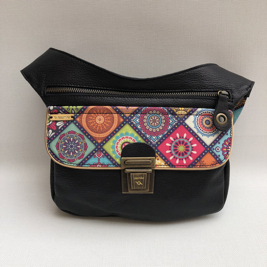 Special Black & Mandalas · Piel natural BioCuir® · Pieza Única Núm. 10450