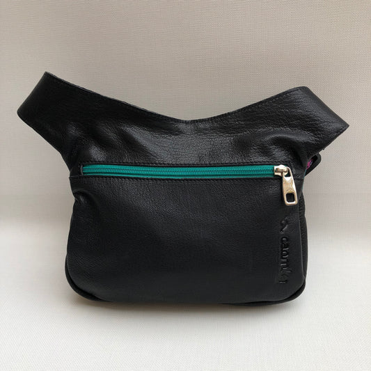 Summer Black & Mandalas · Piel natural BioCuir® · Pieza Única Núm. 9945