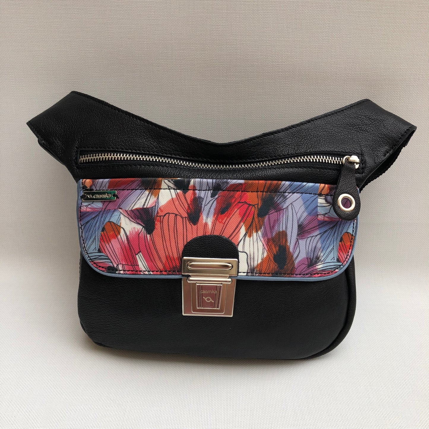 Special Black & Art Flowers · Piel natural BioCuir® · Pieza Única Núm. 10.137