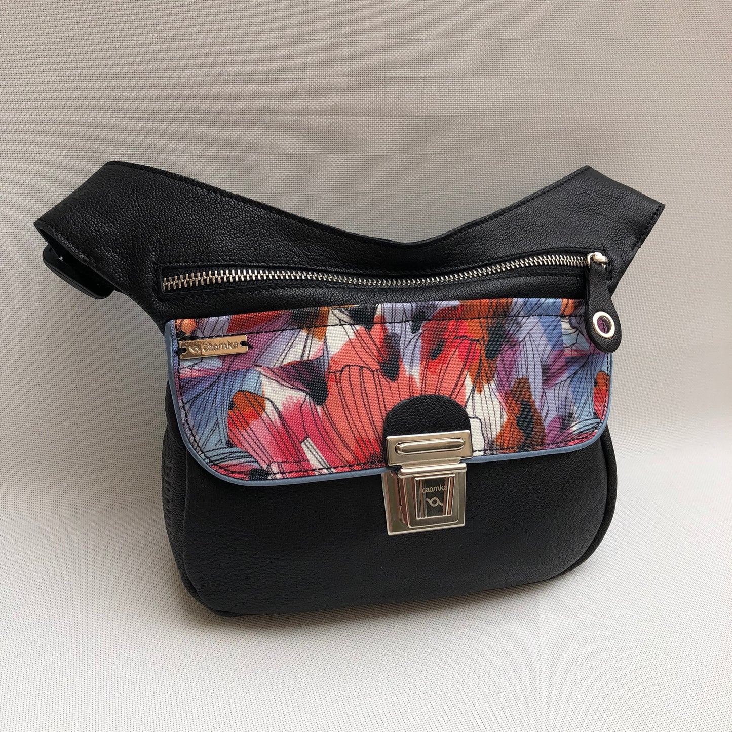 Special Black & Art Flowers · Piel natural BioCuir® · Pieza Única Núm. 10.137