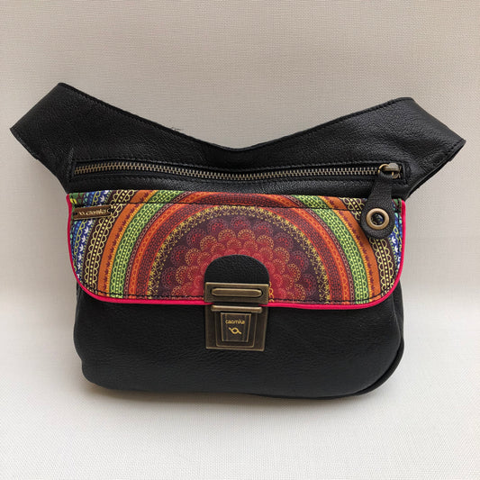 Black & Mandalas · Piel natural BioCuir® · Pieza Única Núm. 10286