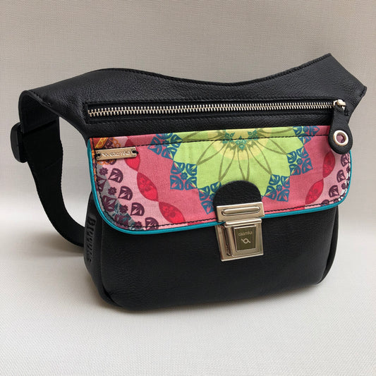 Black & Summer Mandalas · Piel natural BioCuir® · Pieza Única Núm. 9947