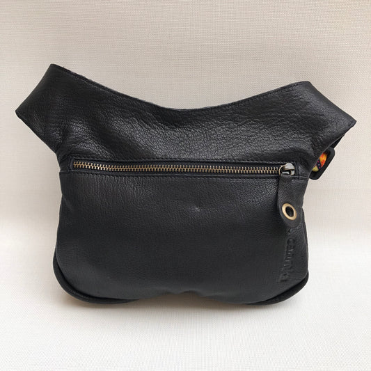 Summer Black & Mandalas · Piel natural BioCuir® · Pieza Única Núm. 9969