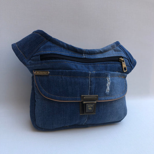 ♻️ Jeans Recycled & Old Gold ♻️ · Pieza Única Núm. 9999