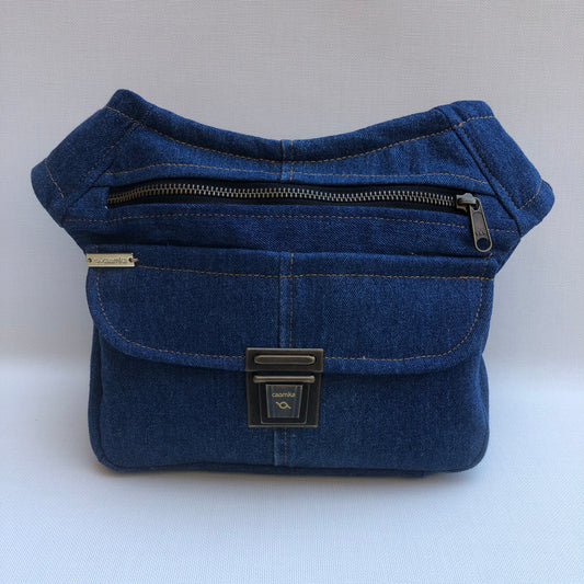 ♻️ Jeans Recycled & Old Gold ♻️ · Pieza Única Núm. 9965