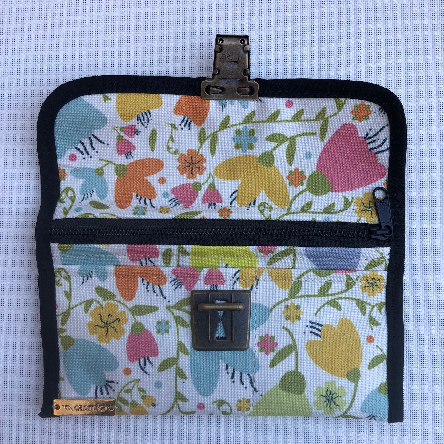 CAOMKA Flat Coin Purse Unique Piece No. 10317