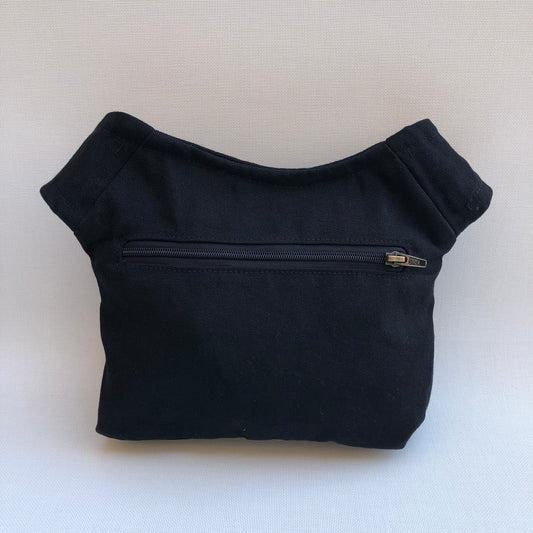 Special Black &amp; Flowers + Back pocket Unique Piece No. 10.079