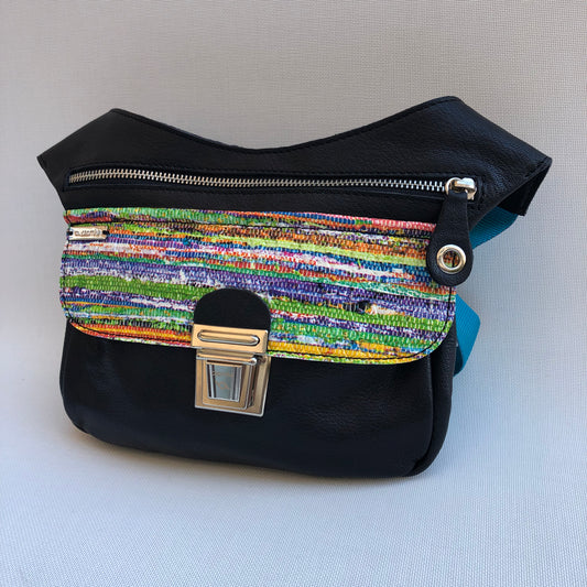 Summer Black & Colors · Piel natural BioCuir® · Pieza Única Núm. 10.074