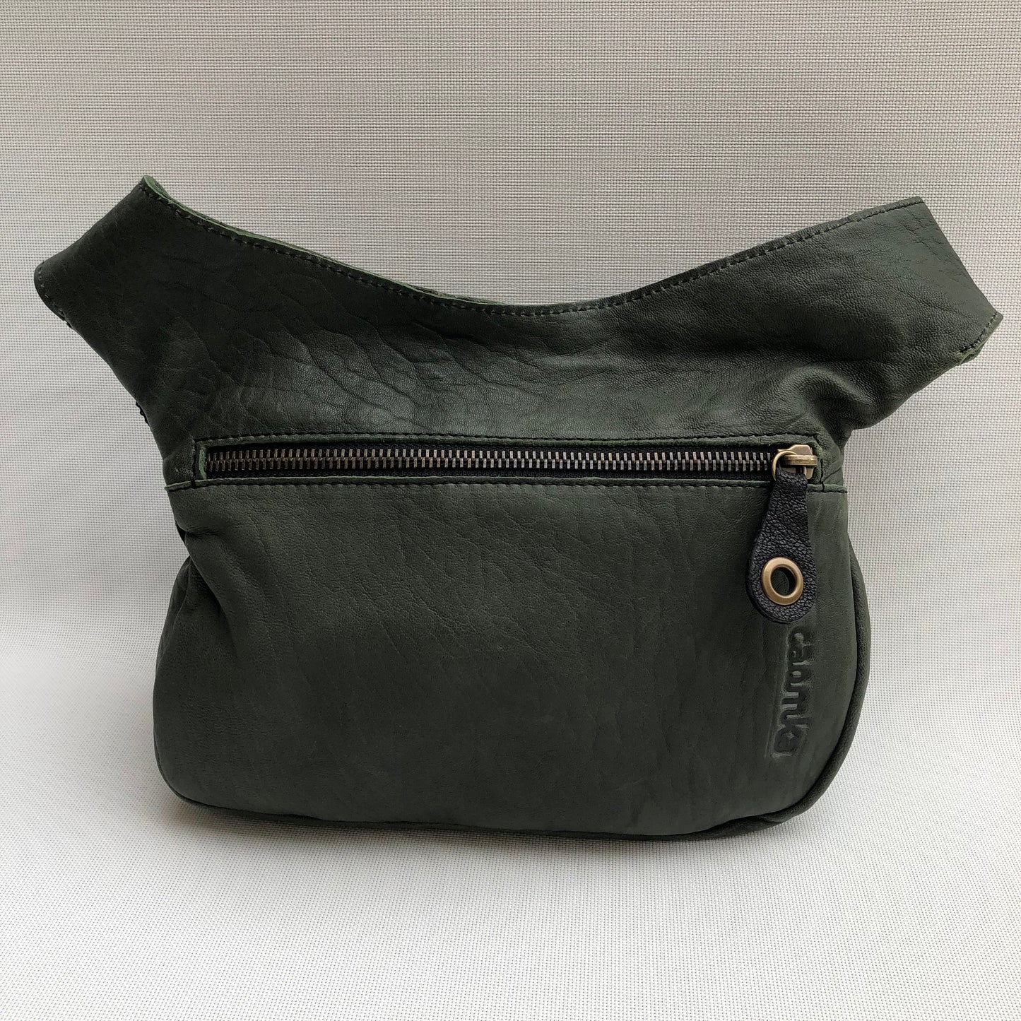 Special Green BioCuir® natural leather Unique Piece No. 10700