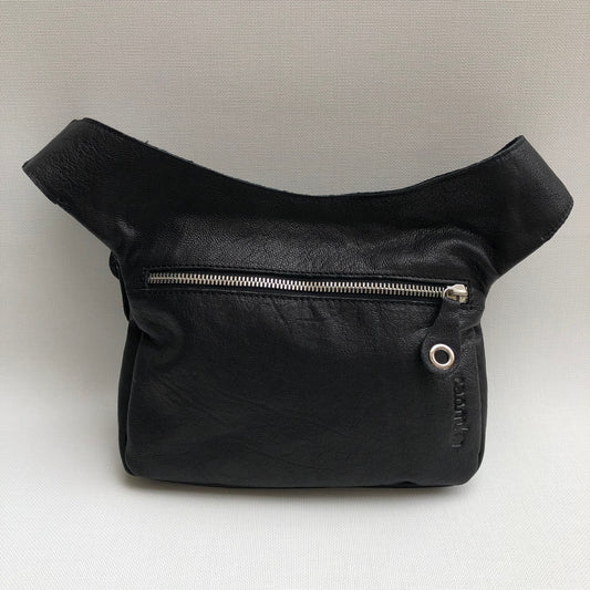 Premium Black Circles &amp; Silver Natural BioCuir® Leather Exclusive Part No. 10303
