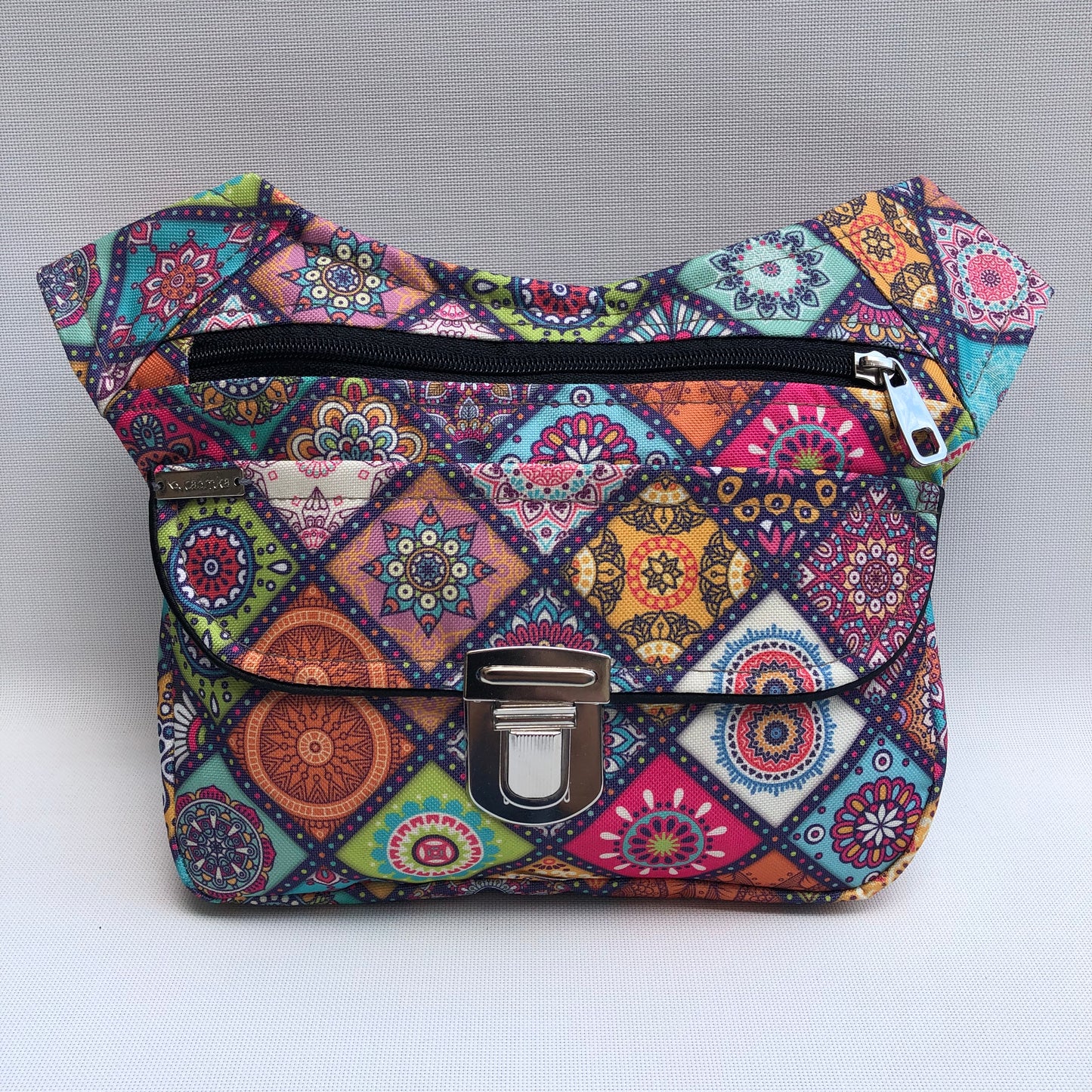 Special Square Mandalas · Impermeable + Bolsillo Trasero · Pieza Única Núm. 10452