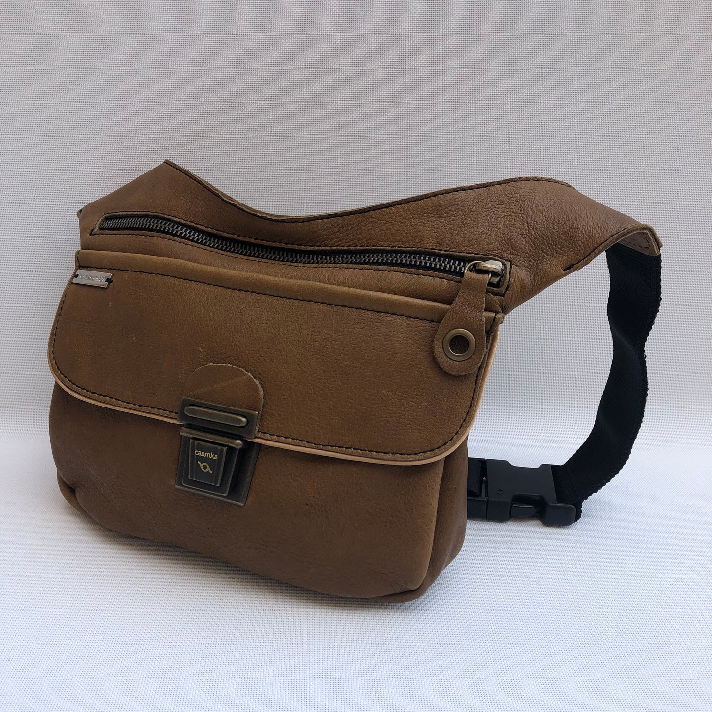 Special Top Brown BioCuir® natural leather Exclusive Piece No. 10367