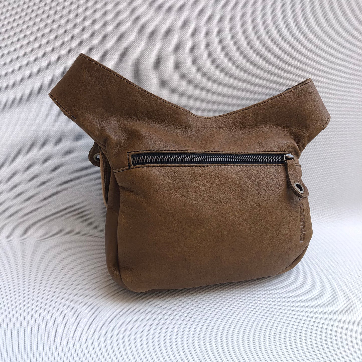 Special Top Brown BioCuir® natural leather Exclusive Piece No. 10367