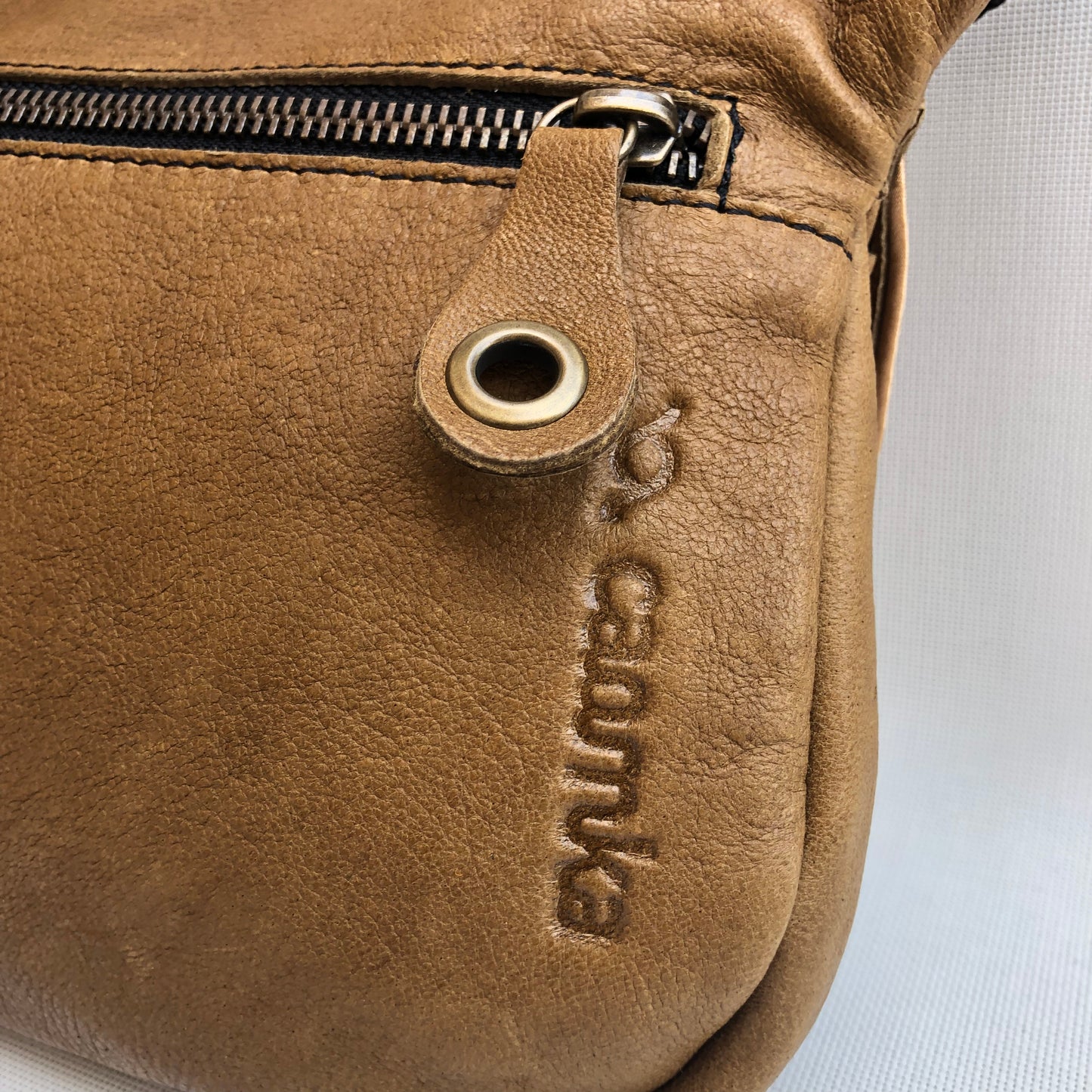 Special Top Brown BioCuir® natural leather Exclusive Piece No. 10367