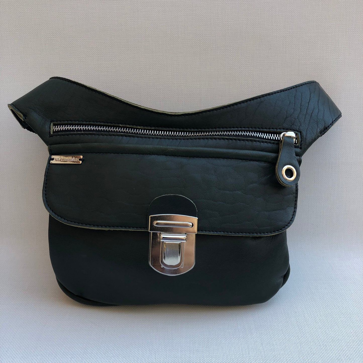 Classic Green & Silver · Piel natural BioCuir® · Pieza Exclusiva Núm. 10373
