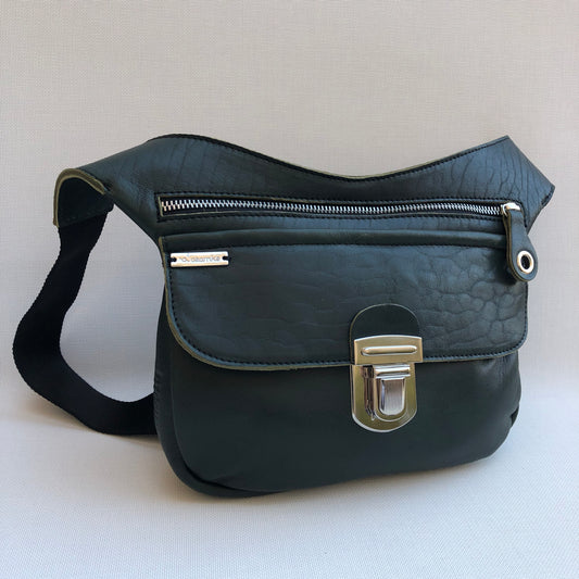 Classic Green & Silver · Piel natural BioCuir® · Pieza Exclusiva Núm. 10373