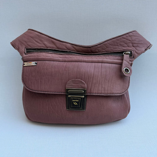 Special Pale Pink Natural leather BioCuir® Unique Piece No. 10508