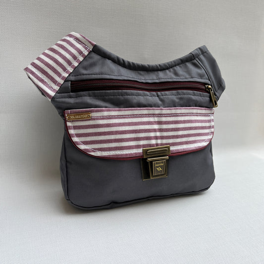 Special Chic Gray + Back pocket · Waterproof · Unique Piece No. 10650