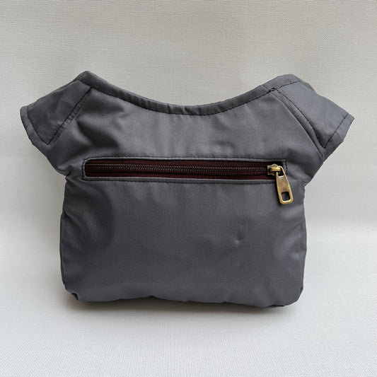 Special Chic Gray + Back pocket · Waterproof · Unique Piece No. 10650