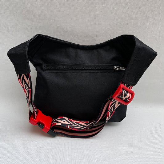 Premium Black "Cordura" + Back pocket Unique Piece No. 10651