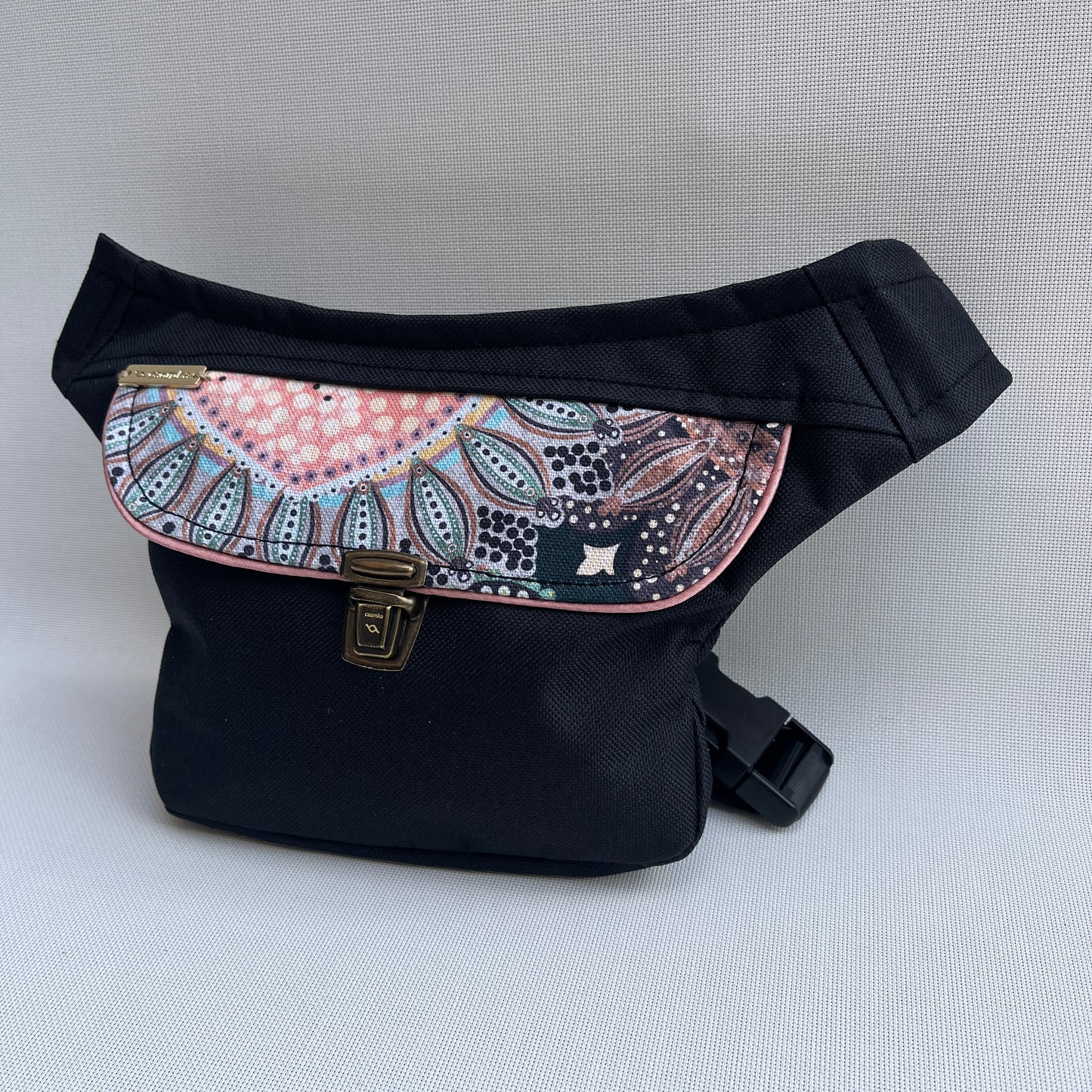 Mini Black &amp; Sweet Mandalas "Cordura" Unique Piece No. 10796
