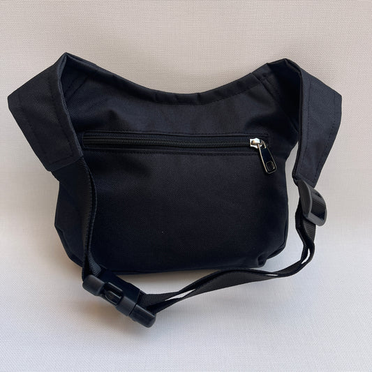 Elegant Black "Cordura" + Back pocket Unique Piece No. 10695