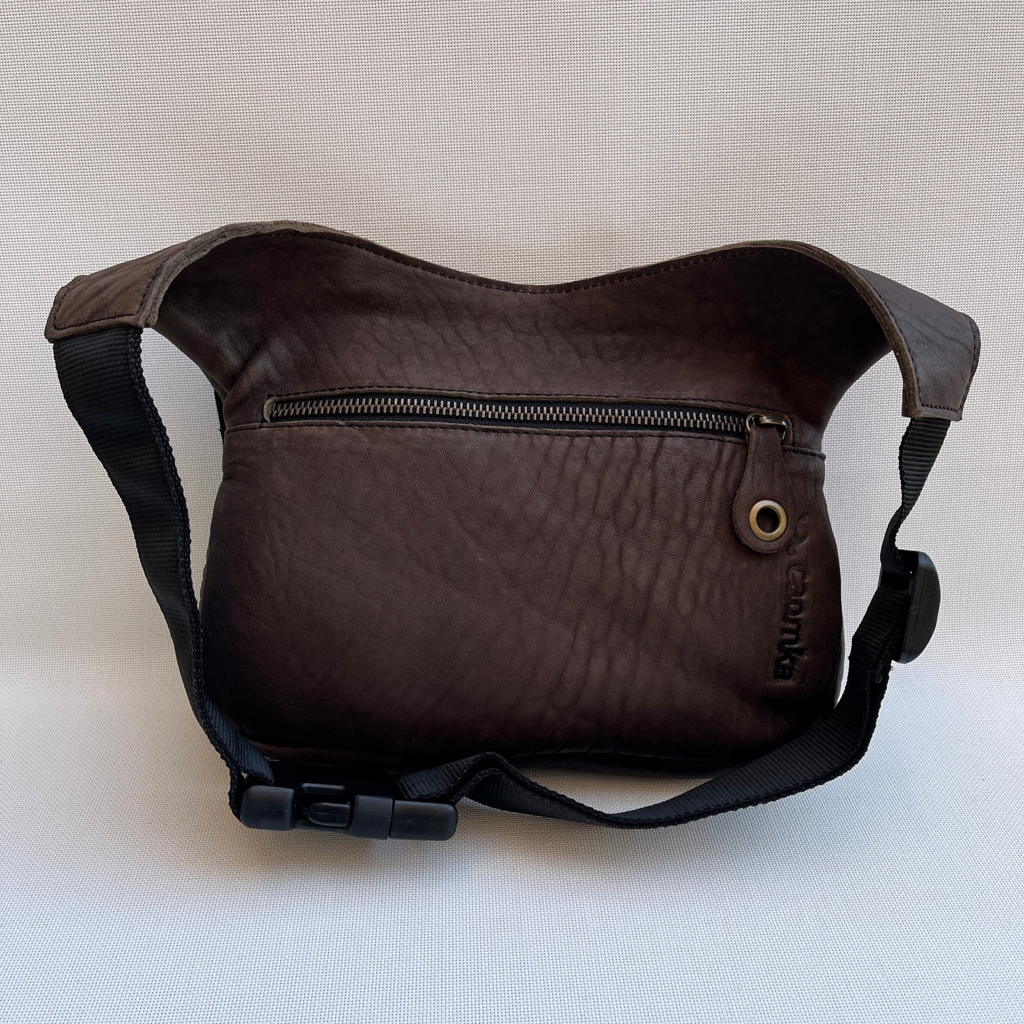 Classic Chocolate Brown Natural BioCuir® Leather Exclusive Piece No. 10859