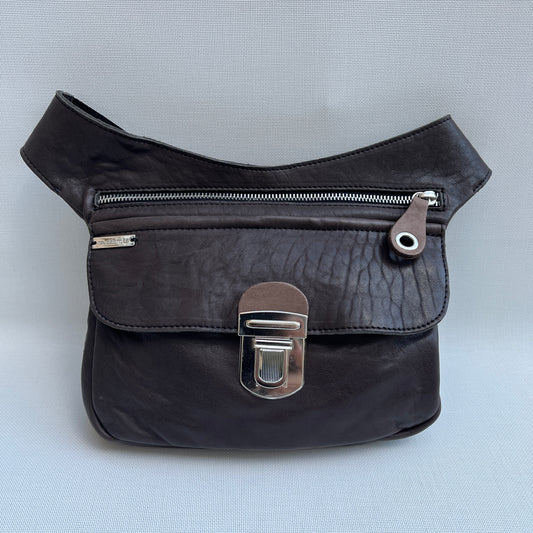 (TARA) Special Brown & Silver · Piel natural BioCuir® · Pieza Única Núm. 10858